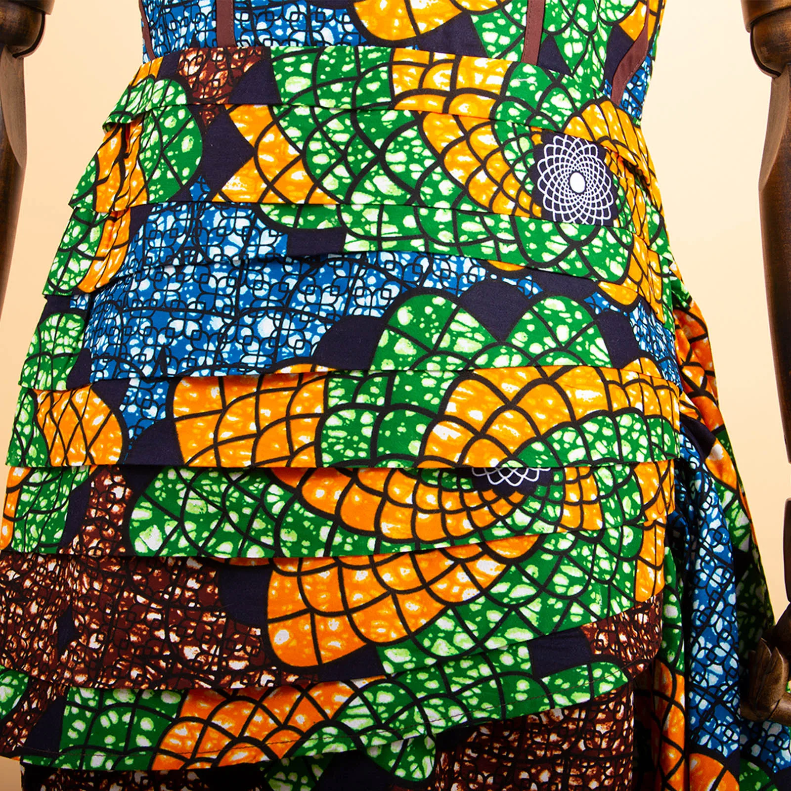 Robes à manches courtes imprimées africaines pour femmes, tenues rondes Dashiki, tenue Ankara, soirée de mariage midi, S2025025