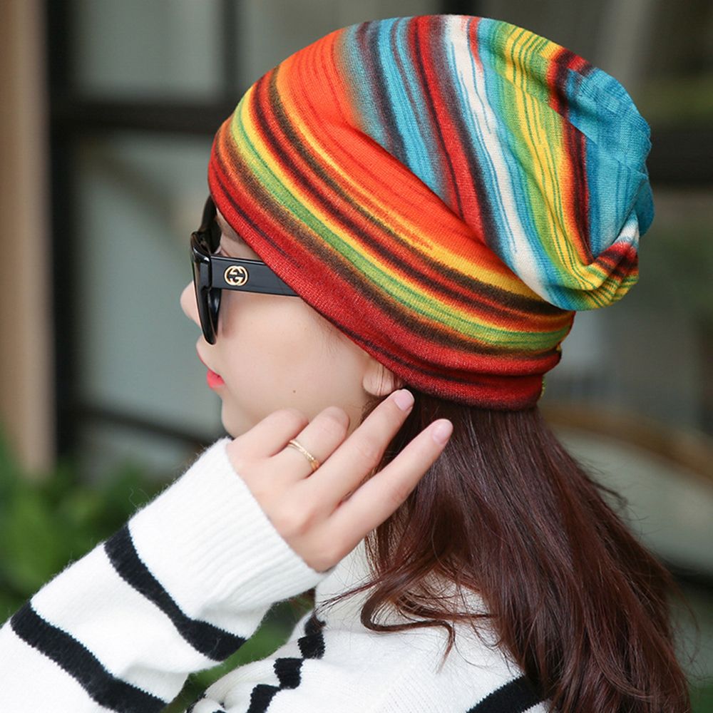 Chapeaux turban de loisirs pour garder au chaud en automne et en hiver, version coréenne du chapeau Baotou tendance pour amoureux, bavoir à capuche multifonction
