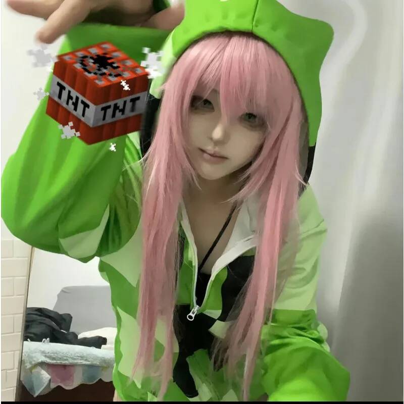 Costume de cosplay de jeu, manteau vert, vêtements mignons pour femmes, tenues quotidiennes, vêtements de vacances, manteaux d'Halloween, déguisement de fête de carnaval