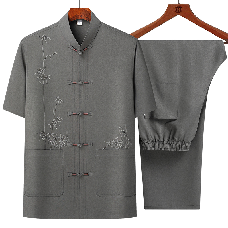 Ensembles homme (chemise + pantalon) – Nouvelle collection été 2026 – Chemise mode homme à manches courtes – Chemises de haute qualité – Ensemble deux pièces pour homme
