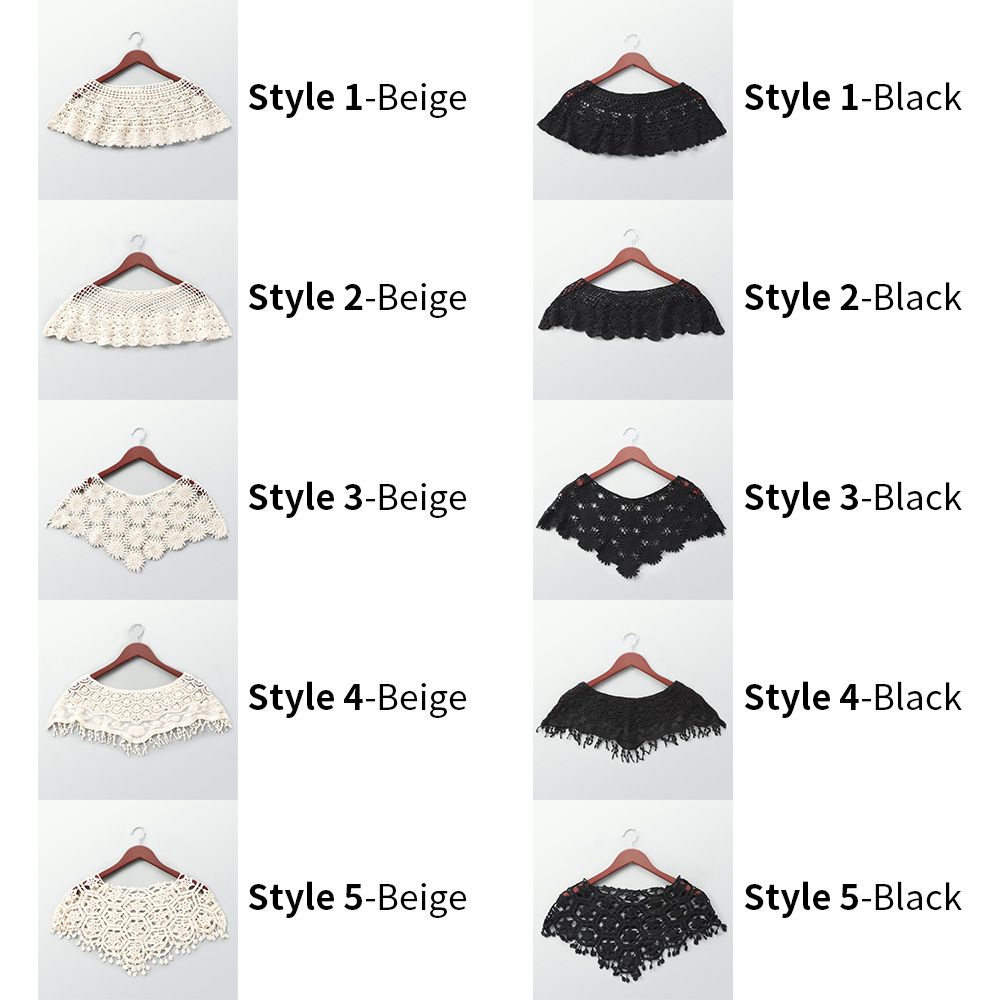 Écharpe en dentelle à pampilles pour femmes, écharpe hijab évidée, châle élégant pour dames, poncho, foulard, mode, printemps, été, 1 pièce