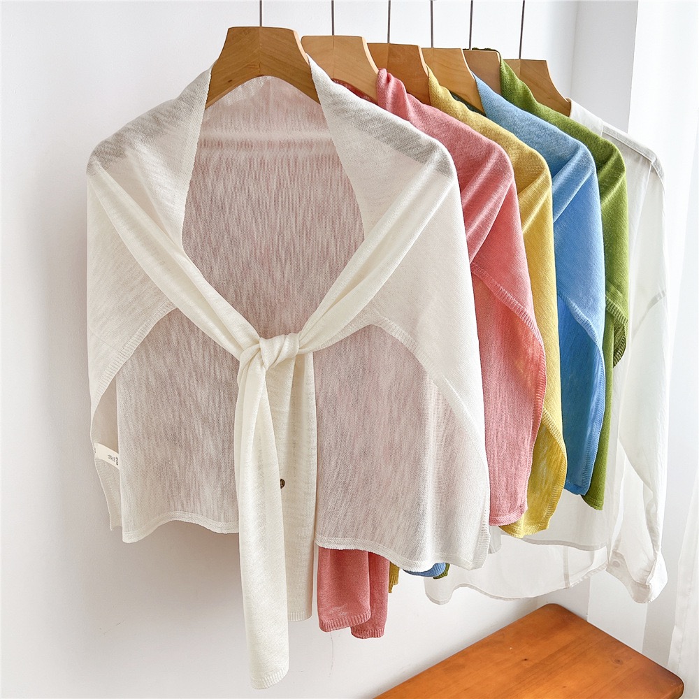 Nouveau châle triangulaire en laine mélangée pour femme, version T 2026, écharpe enveloppante pour l'automne et l'hiver, épaissie et tricotée pour garder les épaules au chaud