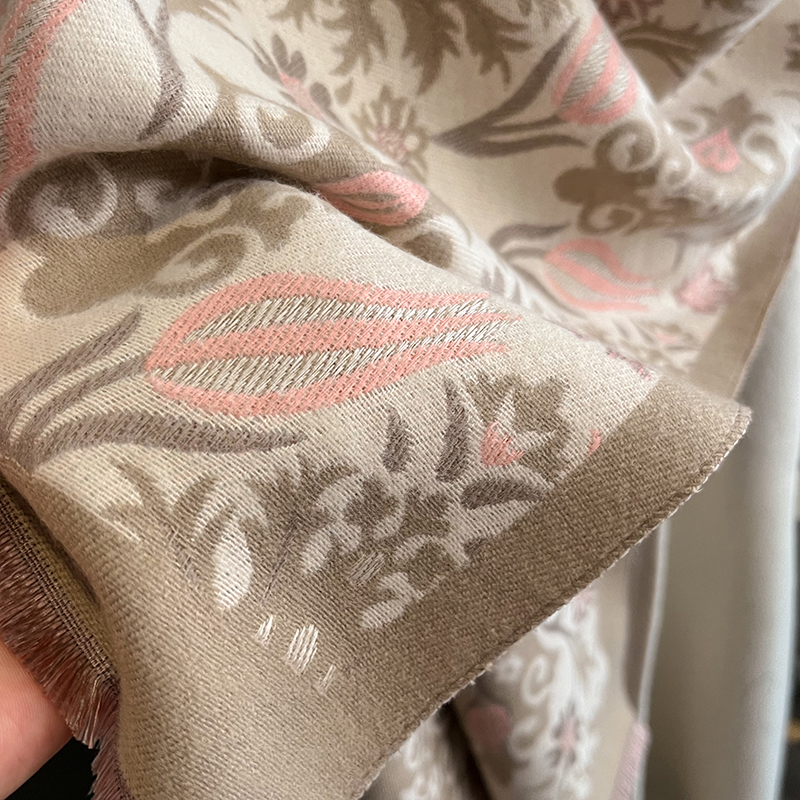 Écharpe chaude en cachemire pour femmes, couverture Pashmina de luxe, châle épais, foulard à la mode, Bufanda, Poncho, hiver 2024