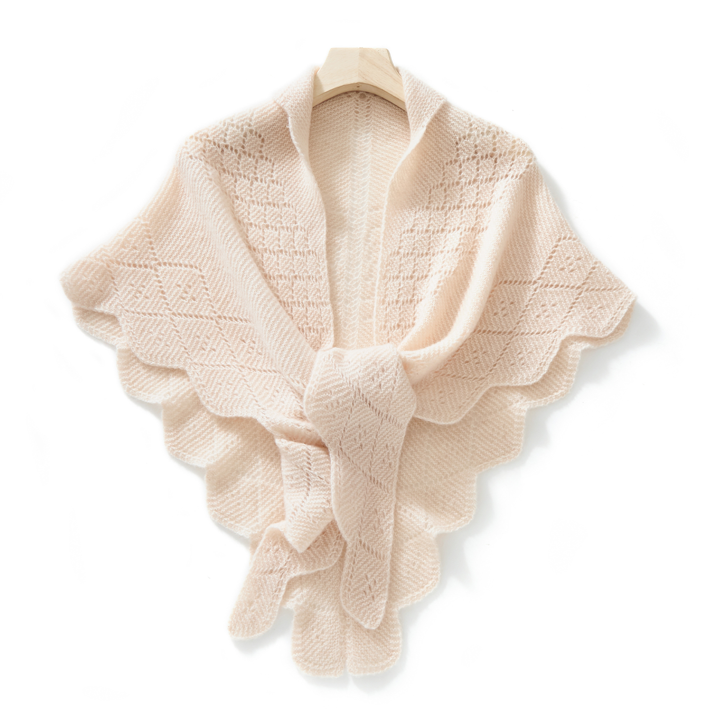 Châle de trajet polyvalent pour femmes, Chic, automne hiver, 100% laine mérinos, minimaliste, robuste, tricot creux, doux, thermique, couleur unie
