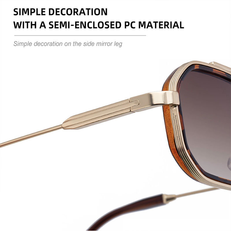 Lunettes De soleil bleues hommes Vintage Steampunk lunettes De soleil carrées femmes luxe 2025 lunettes De mode Vintage Gafas De Sol Hombre Zonnebril