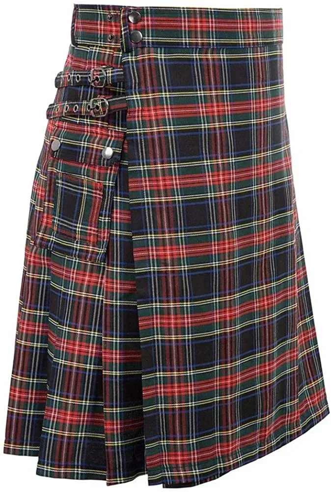 Kilts écossais pour hommes - Kilt léger de style Highland |   Embrassez votre héritage avec confort
