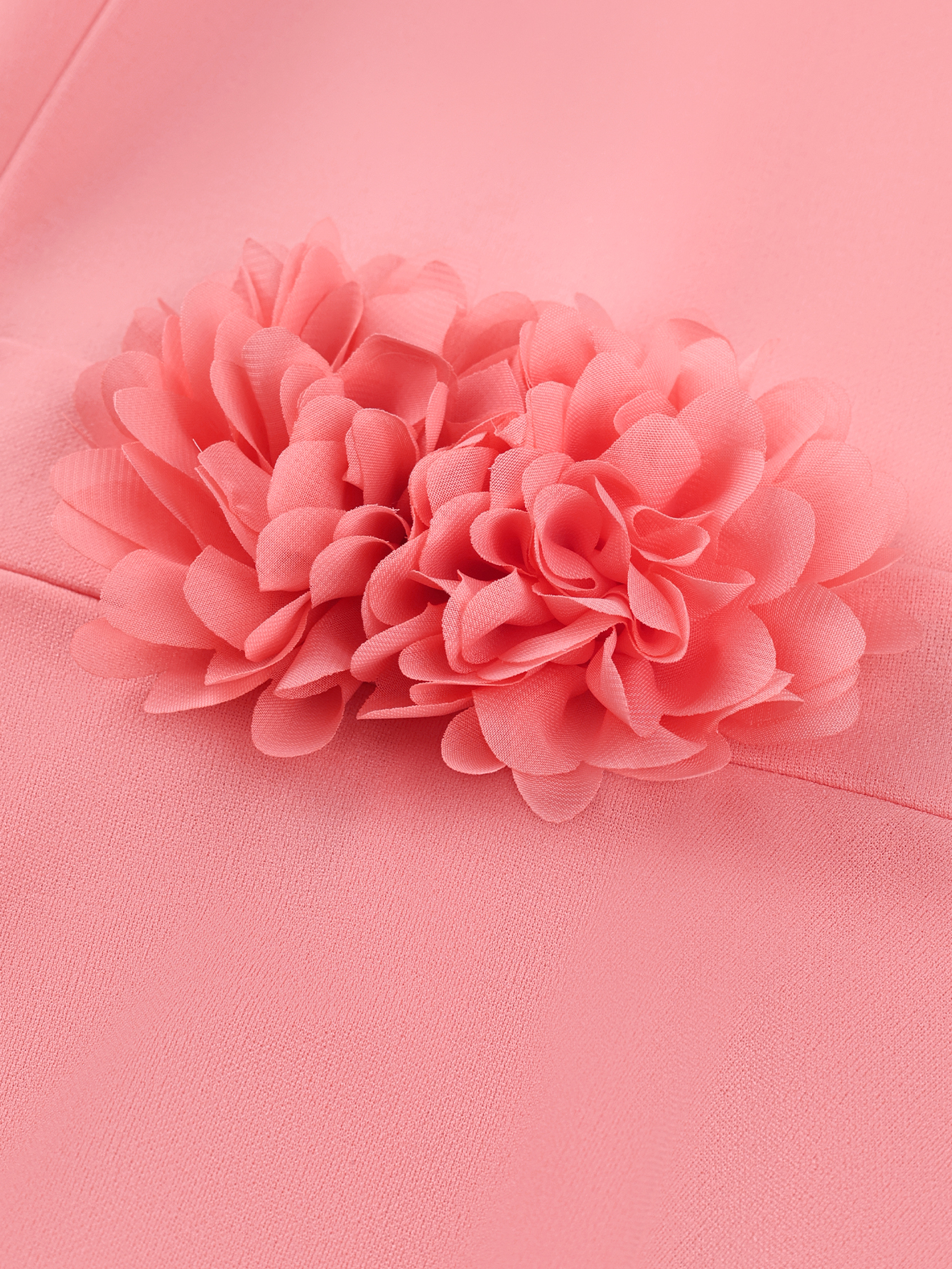 Chemisier Peplum Rose pour Femme, Col Montant, Col en V à Revers, Manches Longues en Dentelle Type Lanterne, Fleur 3D à la Taille, pour Église, Mariage, Invitée, Tenue Décontractée