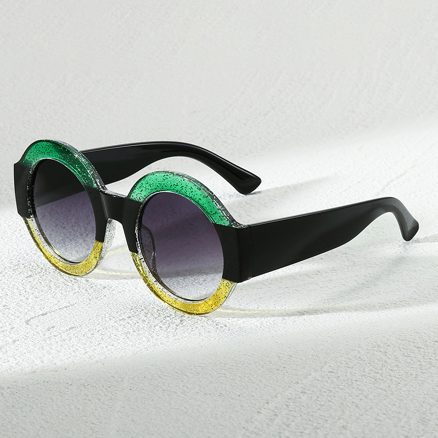 Lunettes de soleil rondes surdimensionnées pour femmes, style vintage, lunettes de créateur, lunettes de soleil pour femmes, lunettes de luxe, UV400 pour les vacances en plein air