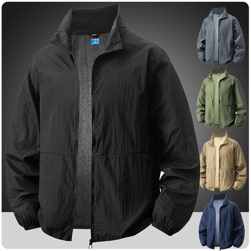 Vestes d'été pour hommes grandes tailles 7XL 8XL, vestes de randonnée, de pêche, de cyclisme, de gym, de course, veste fine de protection solaire pour l'extérieur