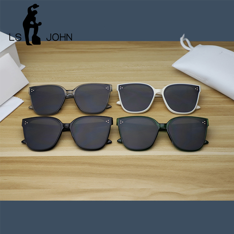 Lunettes de soleil en œil de chat polarisées pour femmes et hommes, marque de luxe coréenne, haute qualité, tendance acétate, nuances pour dames, UV400