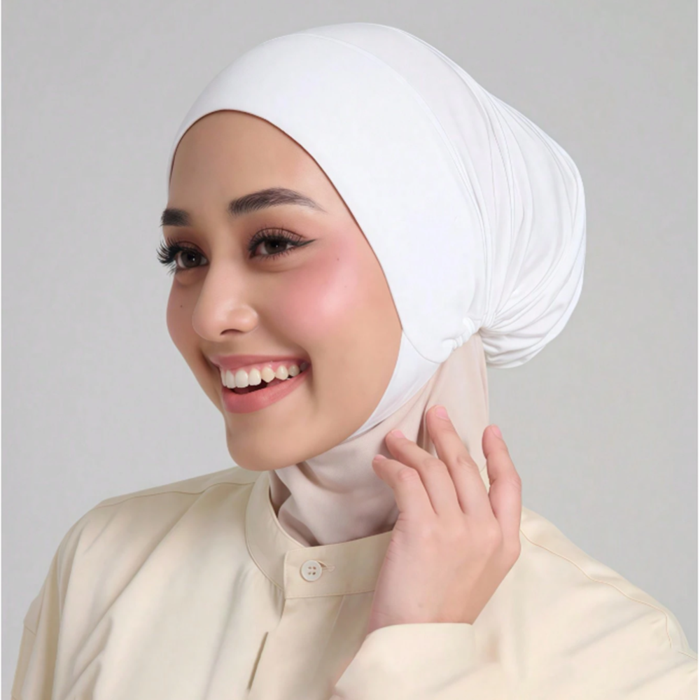 1/2/pièces casquette intérieure musulmane Hijab pour femmes solide sous-écharpe Hijab sous-capuchon écharpe Turban chapeau islamique musulman Hijabs prêt à porter
