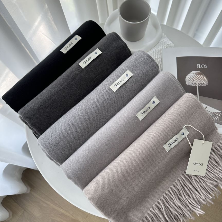 Nouvelle Écharpe d'Hiver VISROVER pour Femme, 32 Couleurs, Châles Tendance en Cachemire, Écharpes d'Hiver Unies, Hijab d'Hiver