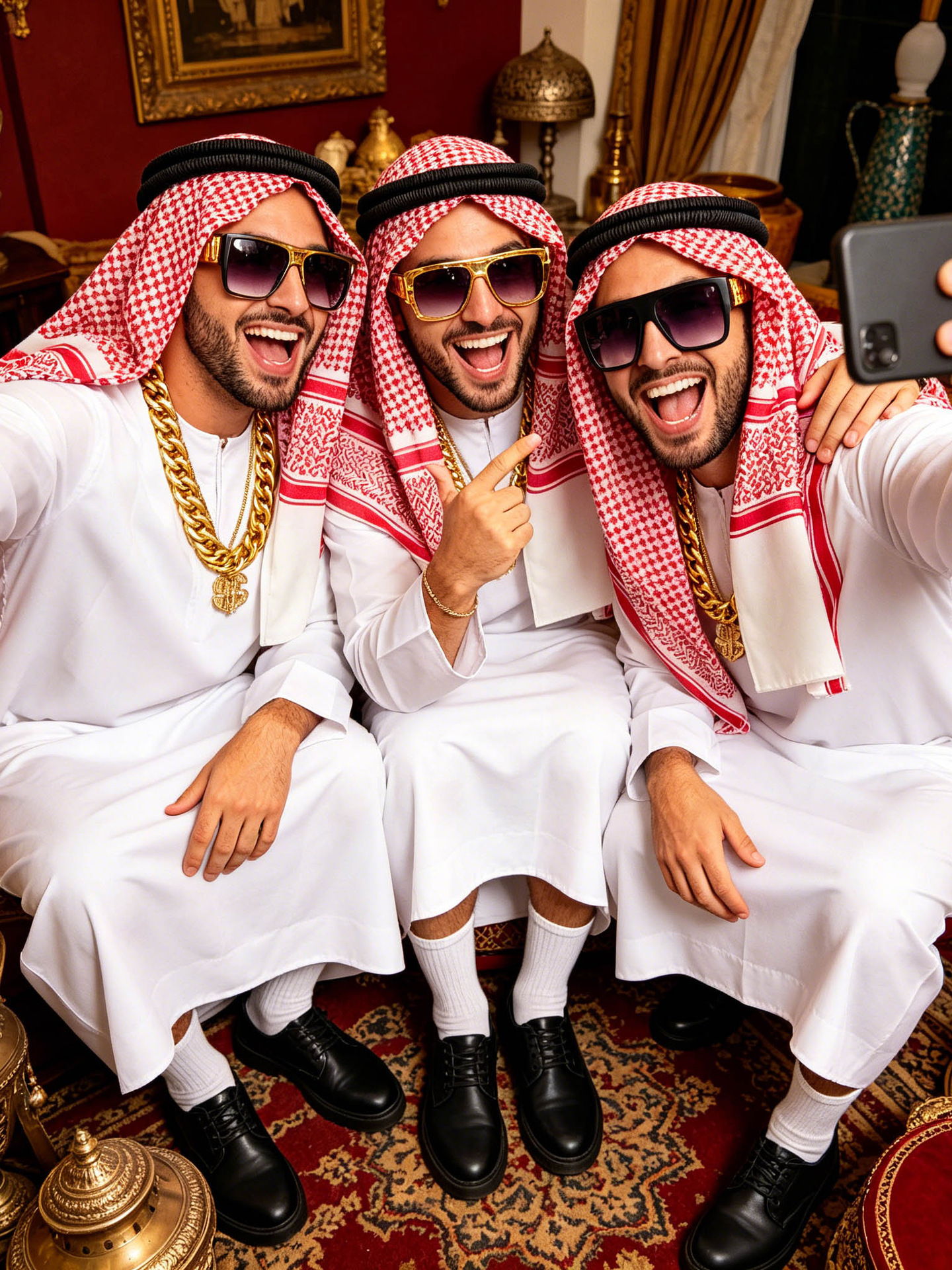 Nouveau Costume de Prince Arabe Riche de l'Émirat Arabe, Costume de Jeu de Rôle Adulte, Fantaisie, Halloween, Carnaval, Vente Chaude