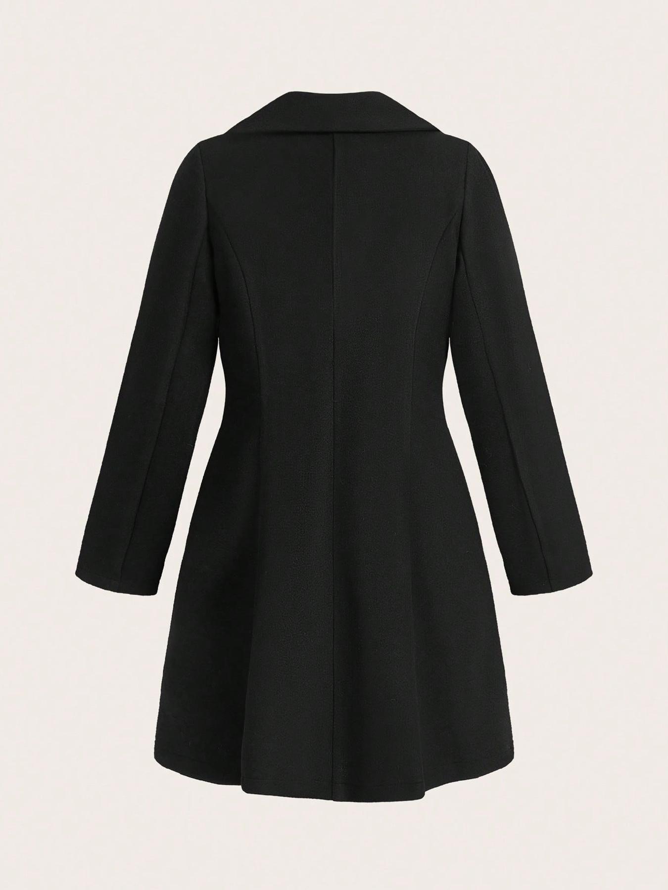 Manteau en laine à la mode pour femmes, vêtements d'extérieur élégants pour femmes, design tendance, parfait pour les tenues décontractées, matériau de haute qualité
