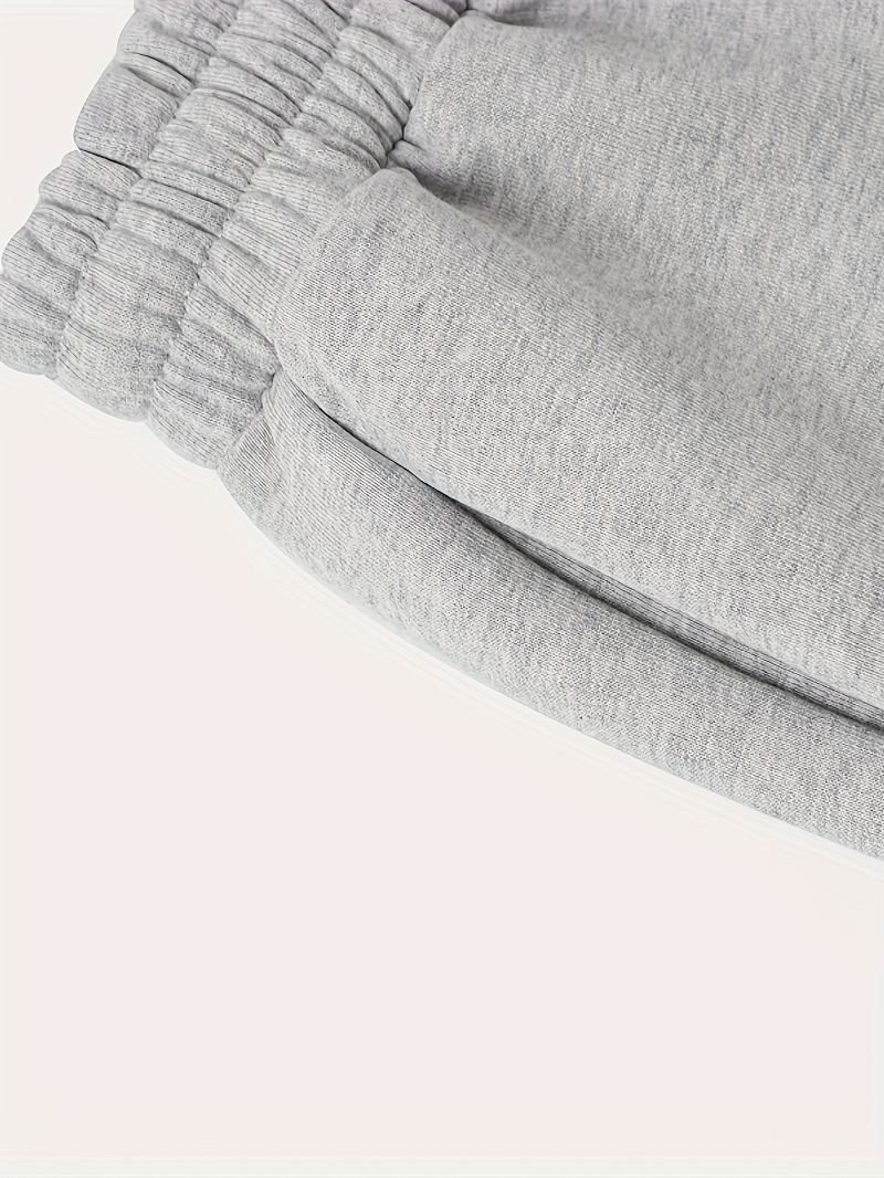 Joggers robustes à jambe droite pour hommes et femmes – Pantalon de sport toutes saisons avec taille élastique et bas d'entraînement au design sans ceinture