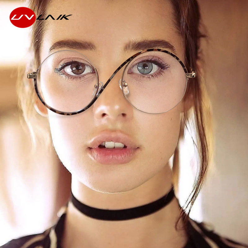 Monture de lunettes en métal en forme de S pour hommes et femmes, lunettes drôles, jante complète, lunettes de printemps, lunettes optiques, mode féminine