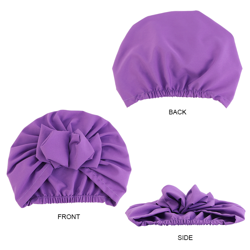 2 pièces Nouveaux turbans pour femmes musulmanes, bonnets hijab, casquettes indiennes, foulards, bandeaux élastiques, bonnets, accessoires capillaires pour femmes et filles