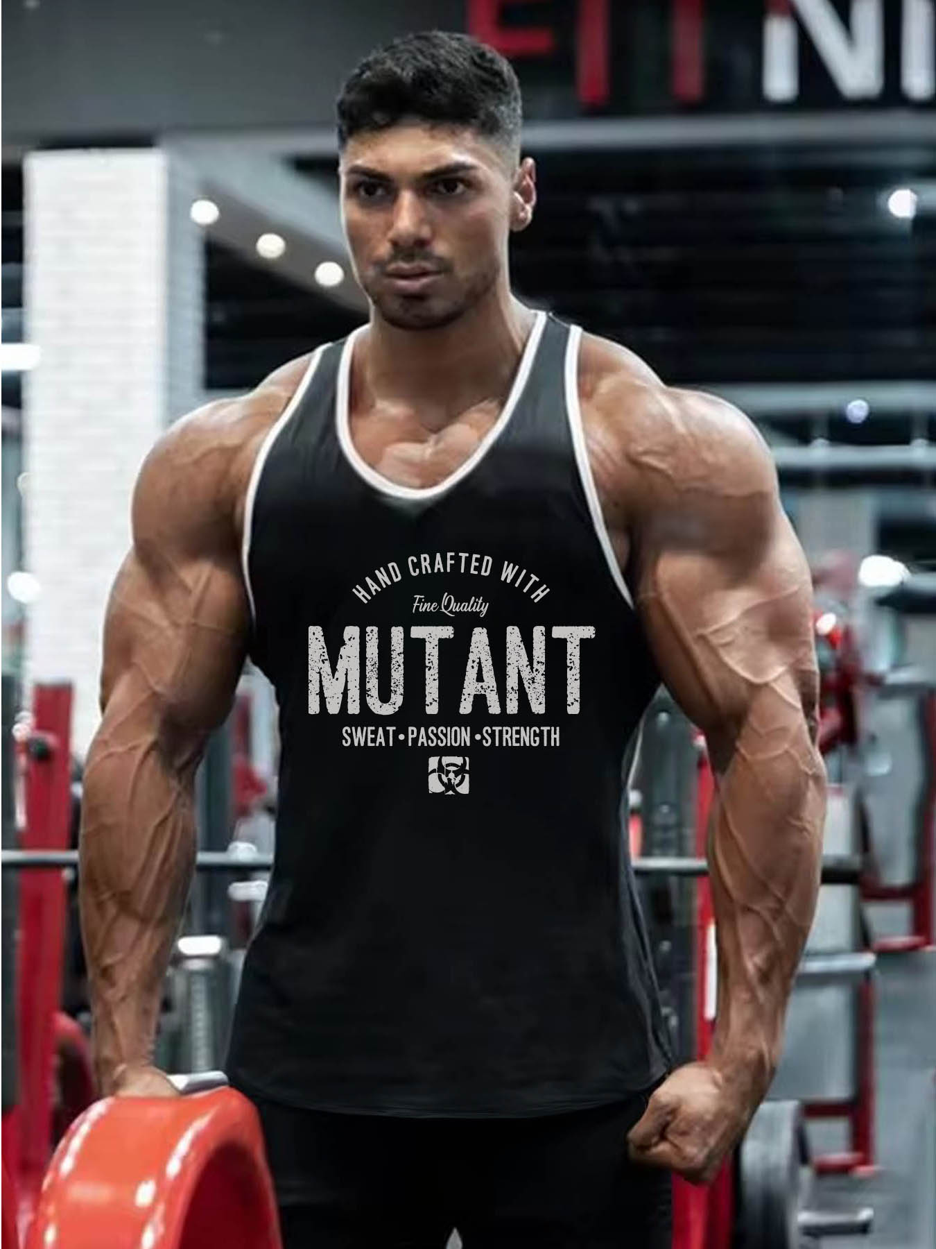 Été nouveau Fitness sport débardeur pour hommes séchage rapide, respirant et étirement T-shirt sans manches mode hommes chérie