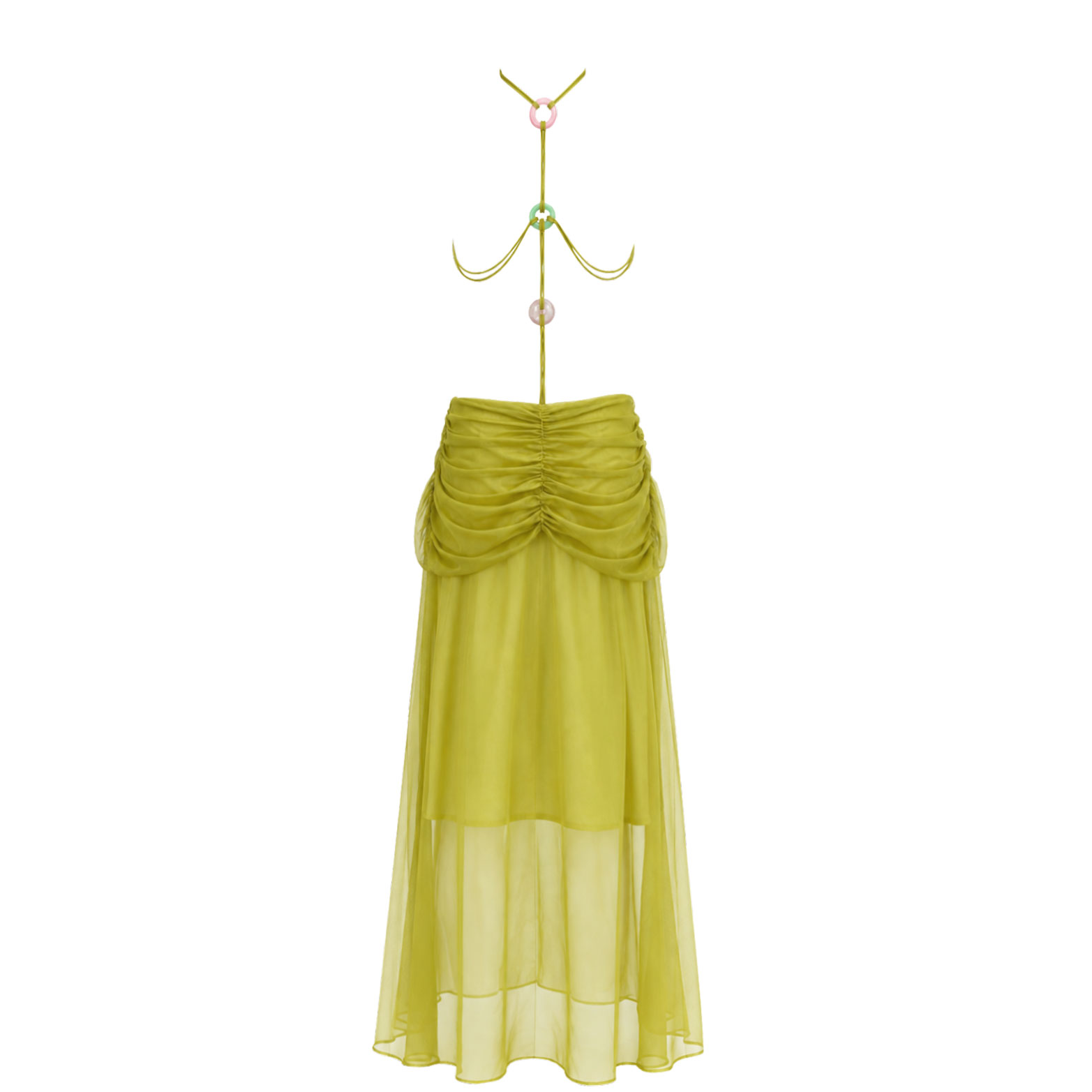 Robe longue bohème à col halter perlée pour femme, tenue de soirée élégante avec découpes, vêtement de plage luxueux drapé et froncé pour femme