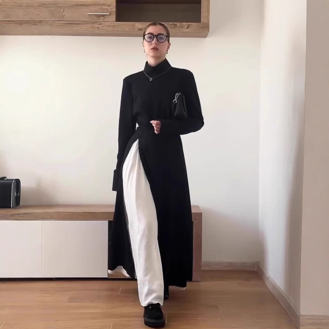 Eid – ensemble musulman pour femmes, jupe longue, haut, jupe, arabe, 2 pièces, col roulé, jupe, Ramadan, maroc, dubaï, tenues islamiques, 2026