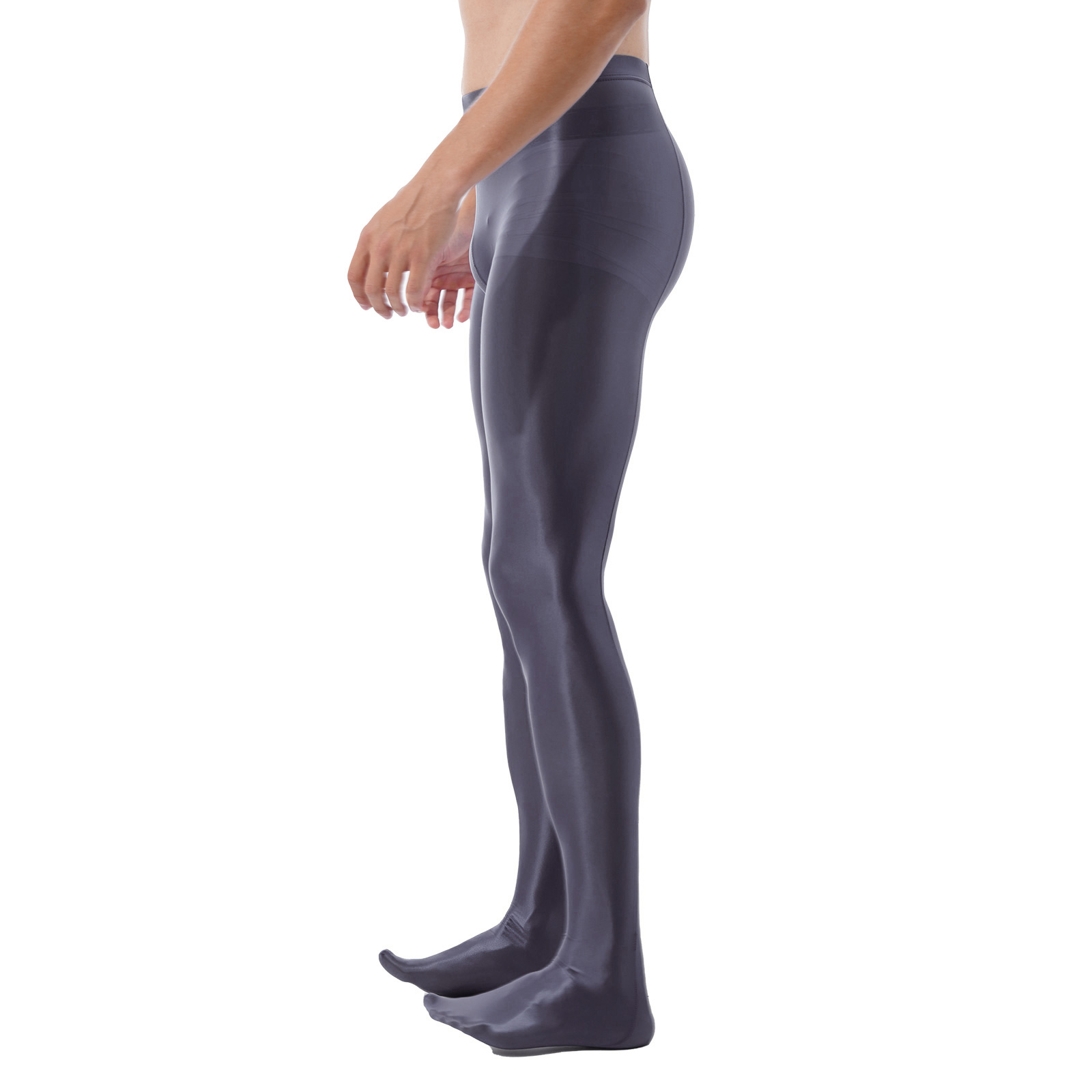 FJLong-Collants Brillants pour Homme, Pantalon d'Entraînement, Fitness, Ballet, brev, Yoga, Leggings de dehors