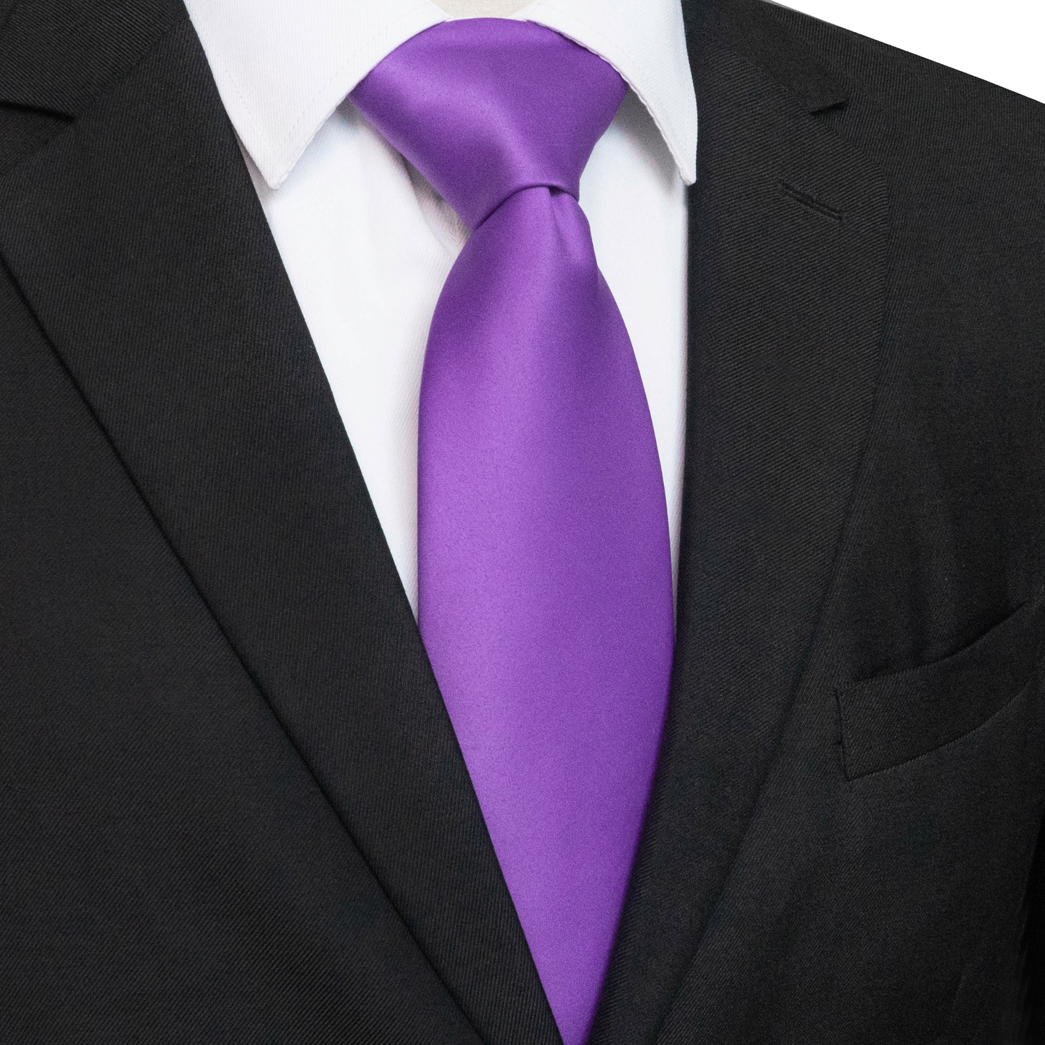 Cravates classiques KAMBERFT, nouvelles cravates pour hommes de 8 cm, cravates en satin de couleur unie rose, rouge, jaune, pour homme, affaires, mariage, fête, cadeau