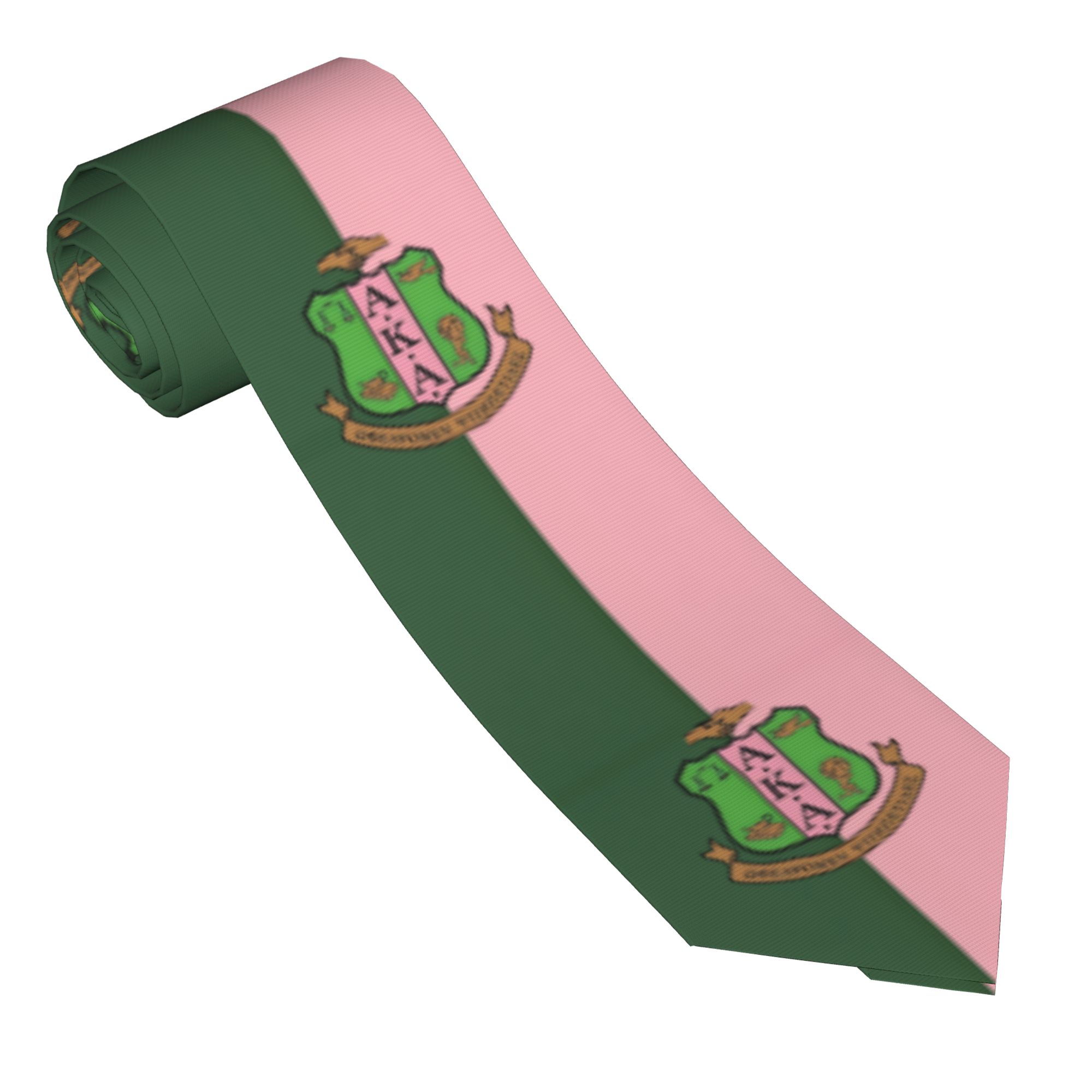 Cravate de mode AKA La Première Sororité Africaine Historique, personnalisée pour homme, pour mariage