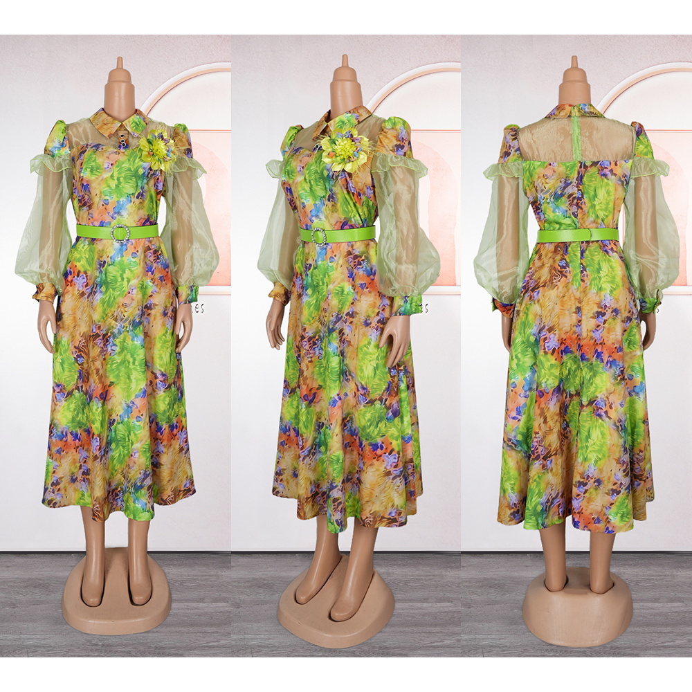 Robes africaines élégantes pour femmes, nouvelle mode d'été, Robe imprimée, grande taille, turquie, musulmane, Robe longue de soirée de mariage, 2025