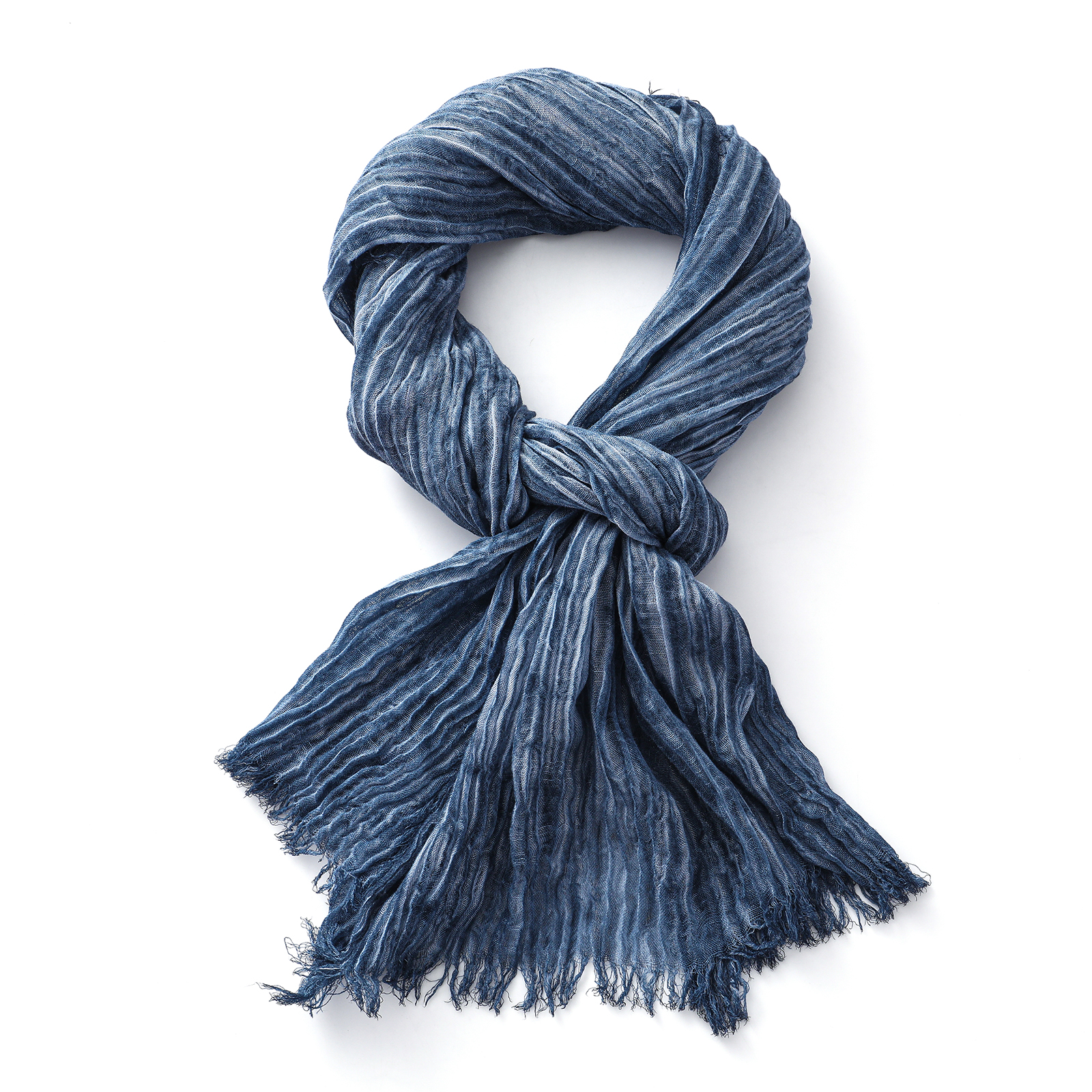 Écharpe en coton et lin froissé pour hommes et femmes, foulard chaud noir doux, châles enveloppants, accessoires masculins, automne hiver
