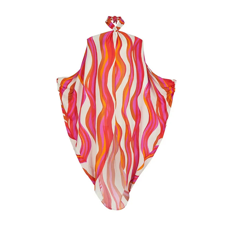 Robe de plage pour femme 2026, Kaftan à manches longues, Tunique de plage, Paréo long, Cache-maillot de bain, Robe d'été, Vêtements de plage