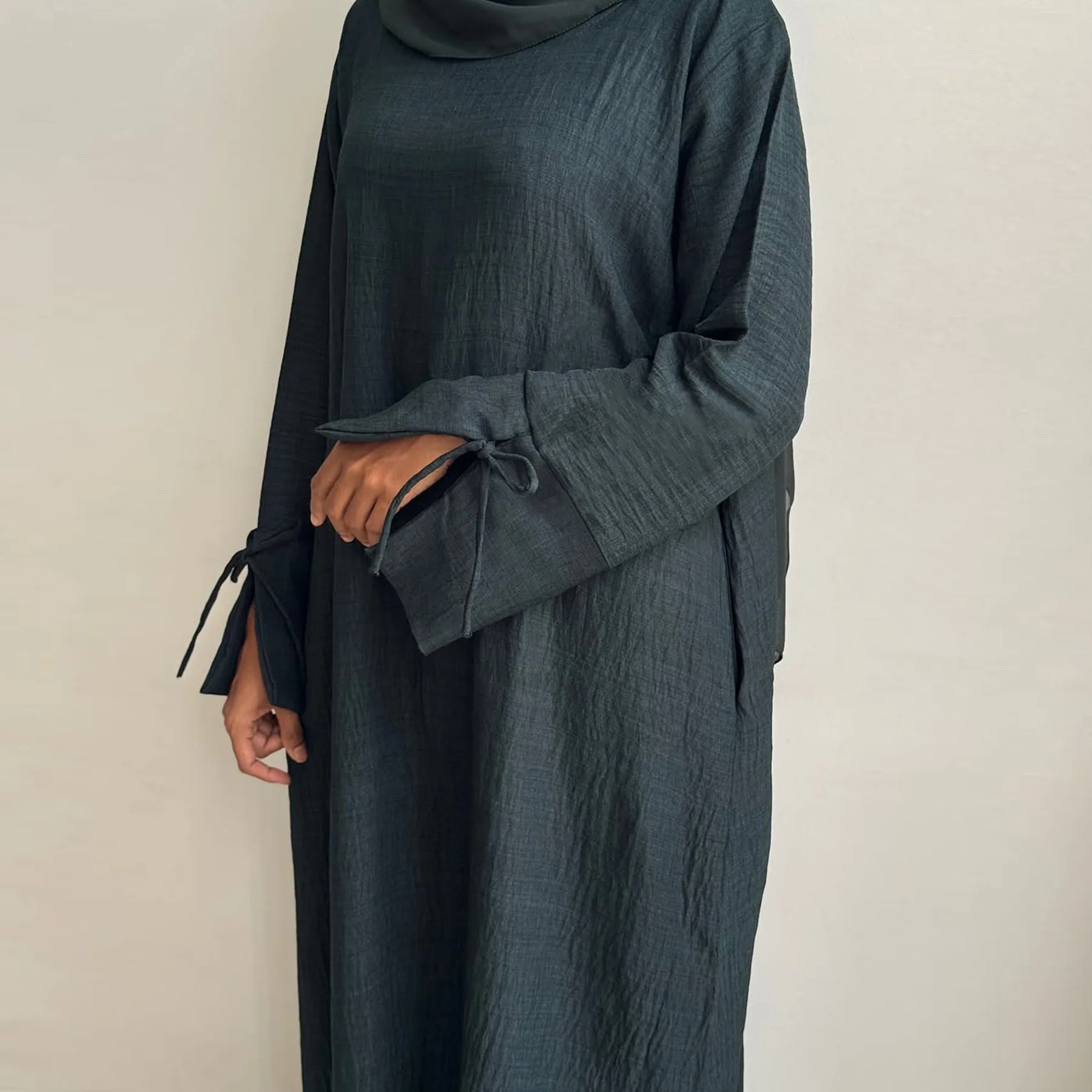 Vêtements de prière musulmans pour femmes, Kaftan, Robe musulmane, Abaya, Niqab, tiens imar, Ramadan, Dubaï, Turquie, Noir, 2025