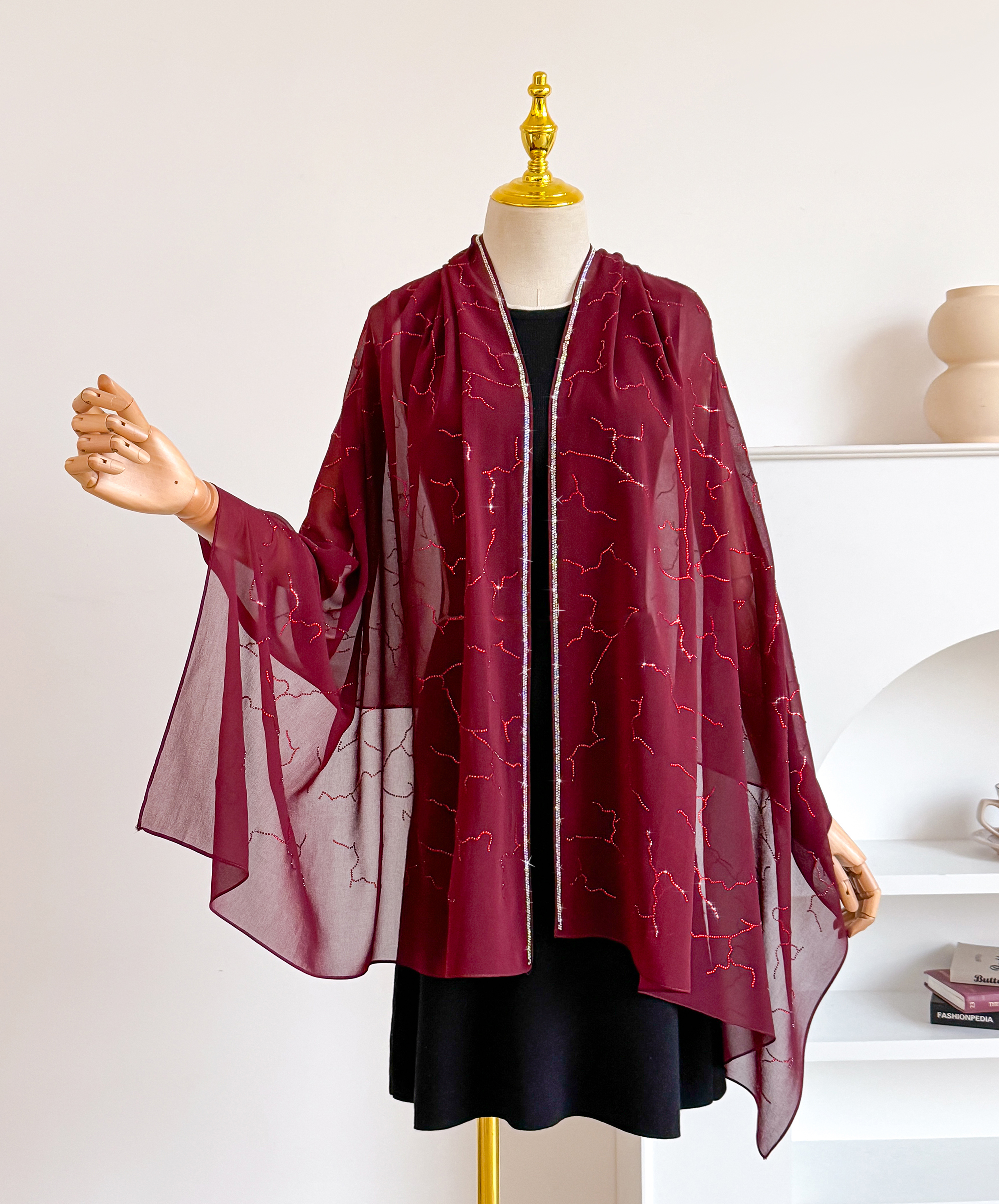 Châle en mousseline de soie pour femme, protection solaire, vêtement d'extérieur printemps-été, cape de climatisation, écharpe fine en dentelle