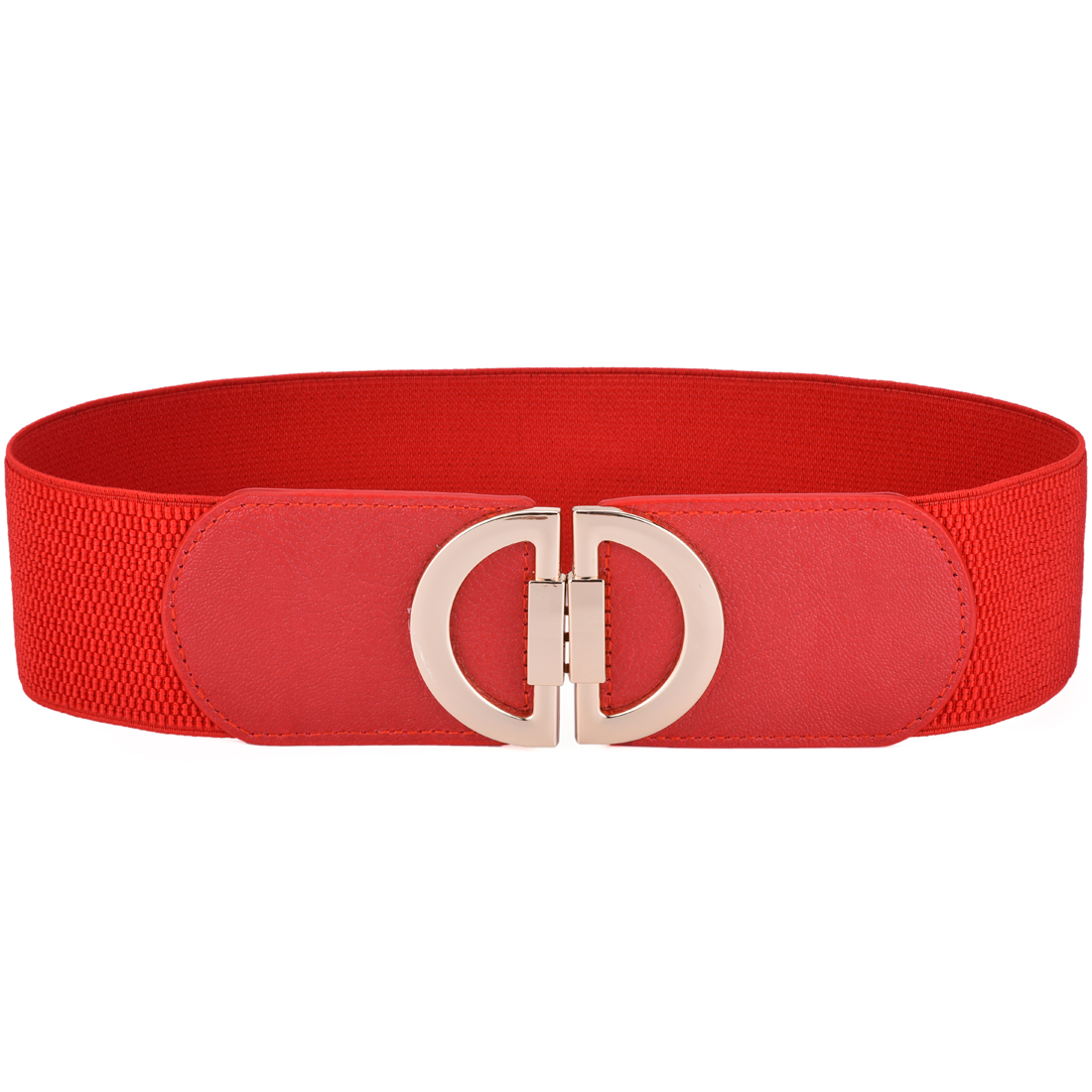 Ceinture élastique fine pour femmes, boucle en alliage, grande taille, extensible, large, pour robes