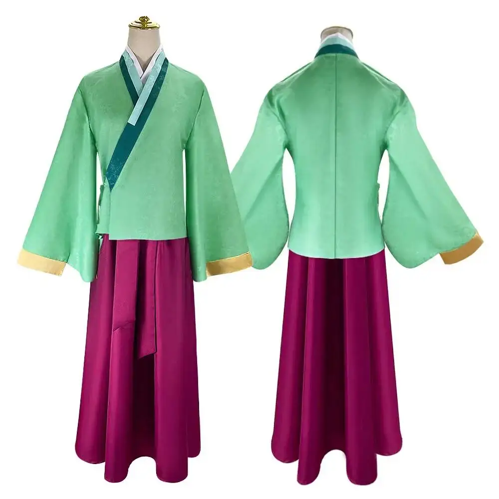 Costume de Cosplay Anime Maomao, Kimono Apothecary Diaries, uniforme Mao, tenues pour fête de carnaval d'halloween pour femmes