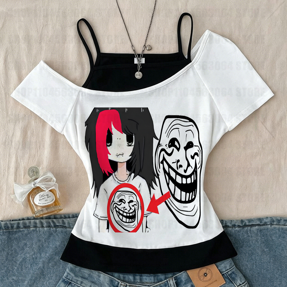 Vêtements des années 90, crop top vintage pour femmes, t-shirts graphiques d'anime, vêtements féminins des années 2000, tops grunge, vêtements Y2K, Kitty Kpop, goth, emo
