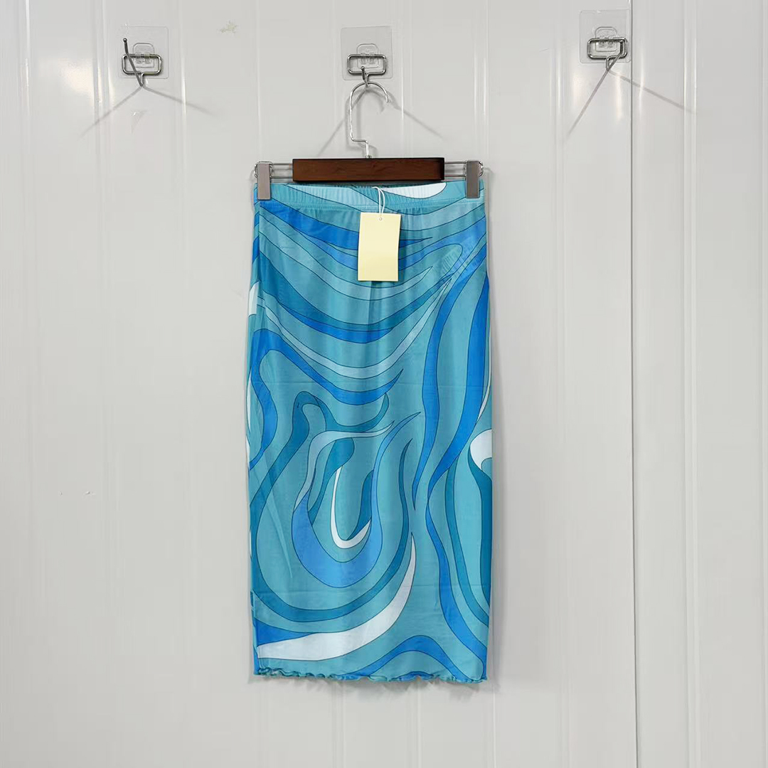 Paréo de plage en maille pour femme, design de luxe, avec logo signature de créateur, classique, transparent, pour femme