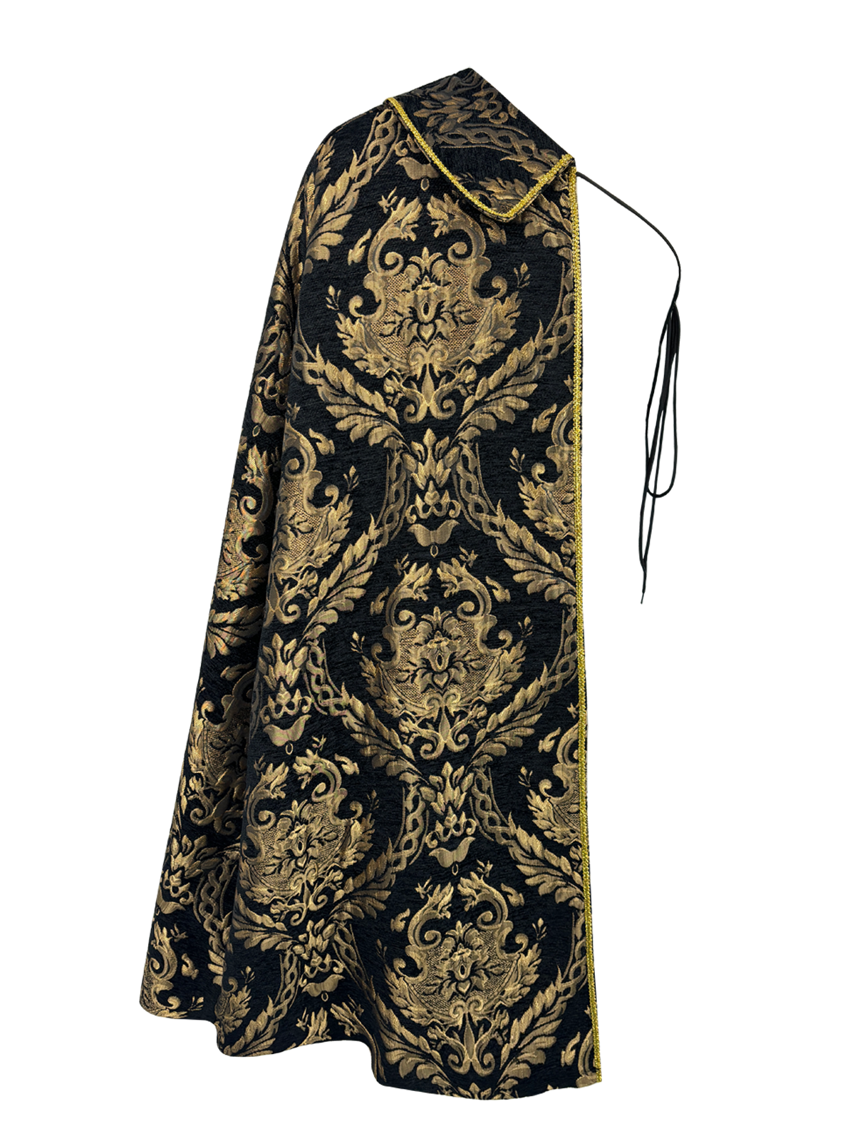 Tenue Aristocratique Médiévale Renaissance, Manteau Royal Tudor, Cape à Demi-Épaule RenFaire