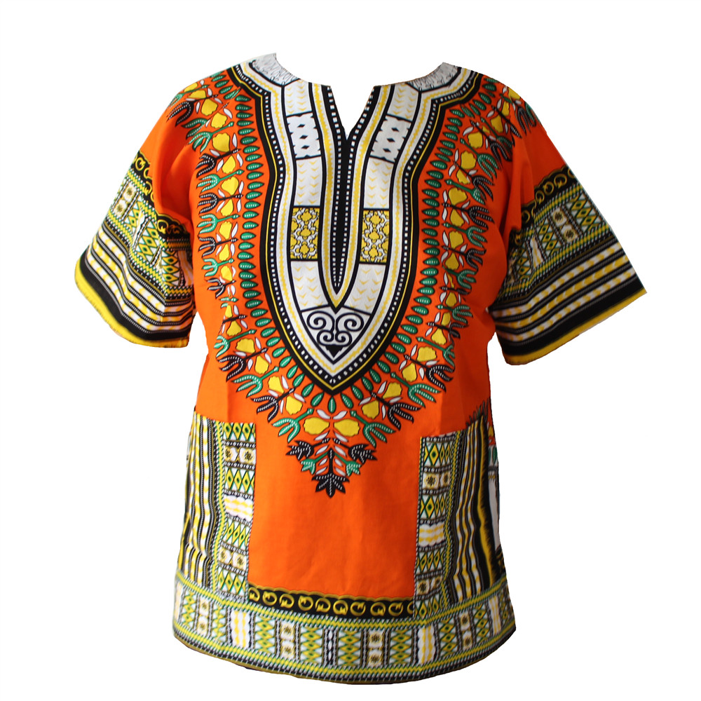Robe africaine Dashiki à imprimé Floral pour hommes et femmes, tenue traditionnelle à la mode, 2016 XXXL, grande taille