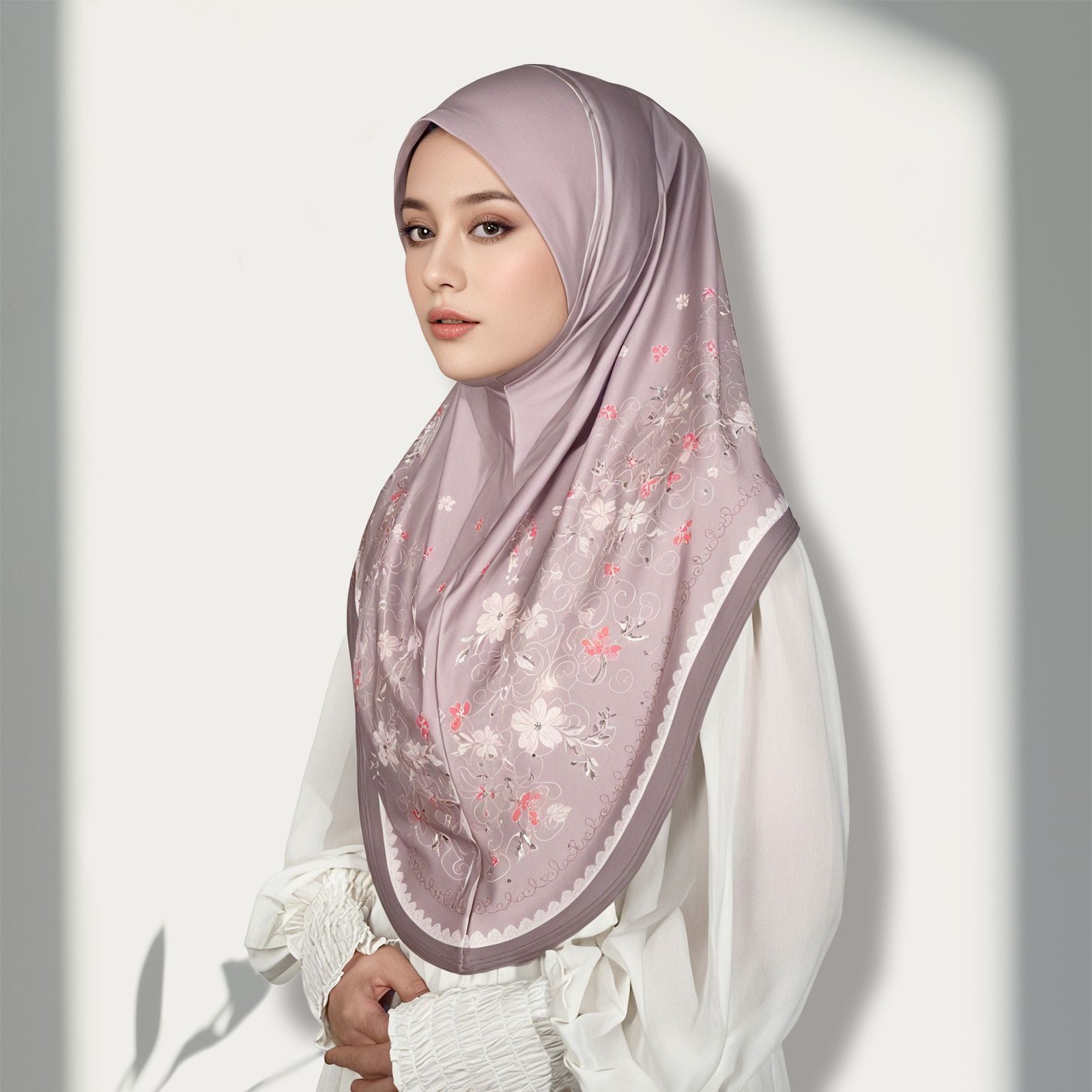 Nouveau Malaisie femmes imprimer Hijabs châle mode luxe arabe couleur unie tête enveloppement Bonnet longue écharpe foulards