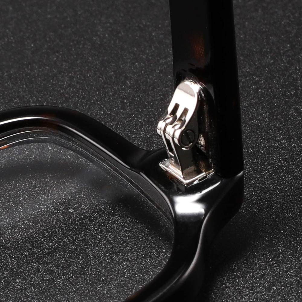 Monture de lunettes en acétate faite à la main pour hommes, monture de lunettes carrée surdimensionnée de haute qualité pour femmes, marque de luxe rétro de styliste