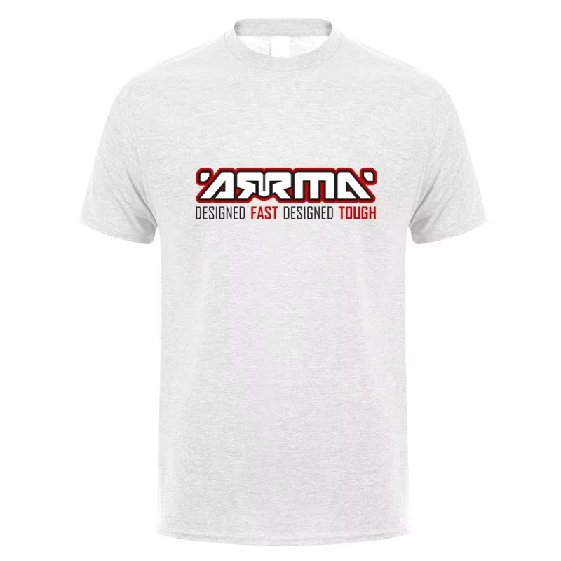 T-shirt pour homme, mode streetwear, nouveau t-shirt en coton Arrma RC, t-shirt pour homme, t-shirt cool d'été unisexe, hauts pour homme, t-shirts à manches courtes