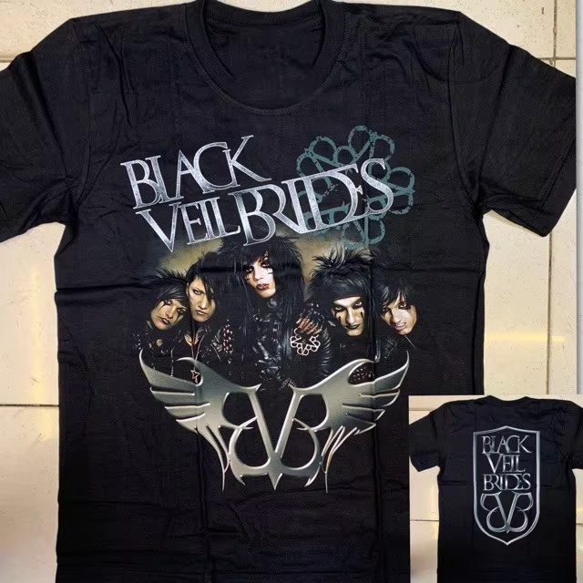 Collection Black Veil Bride : T-shirts imprimés, adaptés aux vêtements pour hommes et au streetwear féminin, T-shirt été 2026