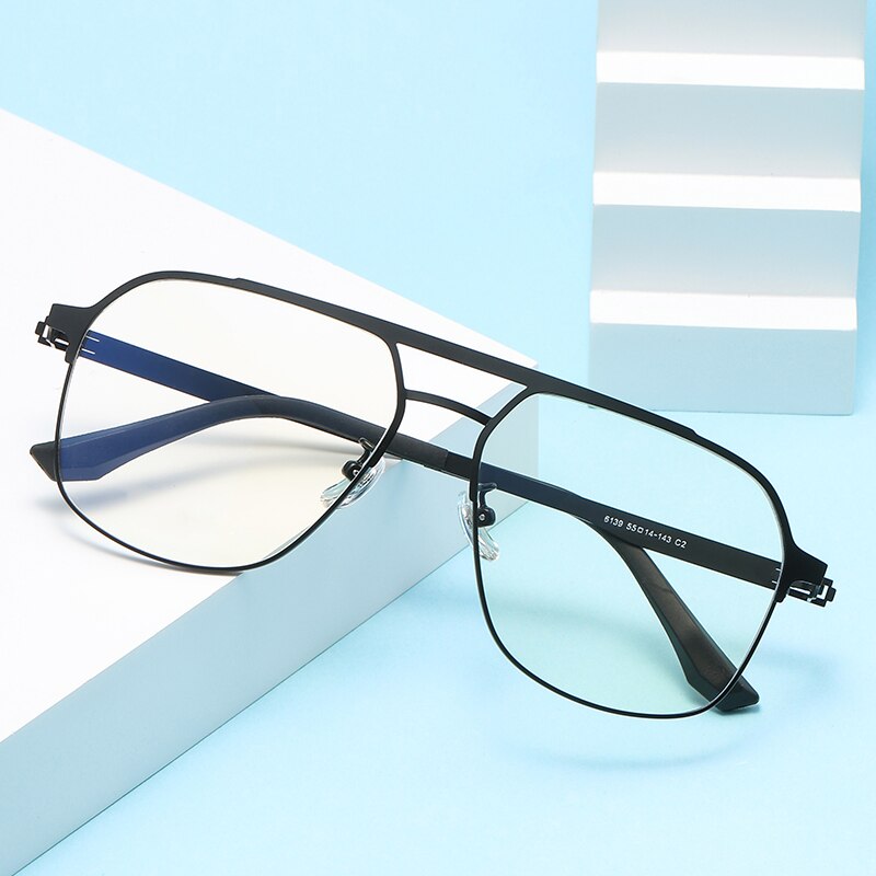 Monture de lunettes vintage pour hommes et femmes, lunettes rondes rétro, lunettes ovales, blocage bleu, myopie, contrevenants optiques