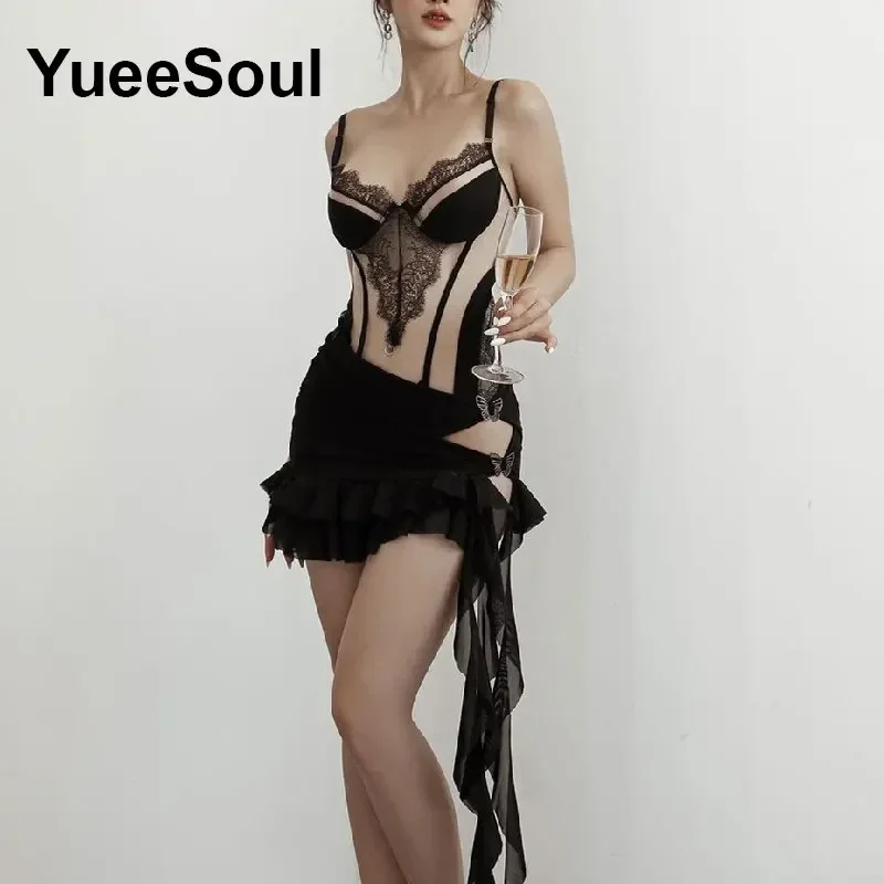 Ensemble 2 pièces pour femmes, jupe courte, Y2K, nouvelle collection 2025