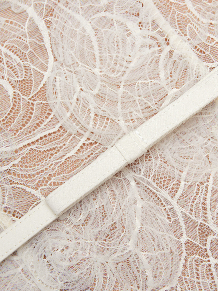 Eshin élégant Vintage dentelle florale robe mi-longue pour les femmes à manches courtes maille robe formelle avec ceinture a-ligne robes brodées SA450