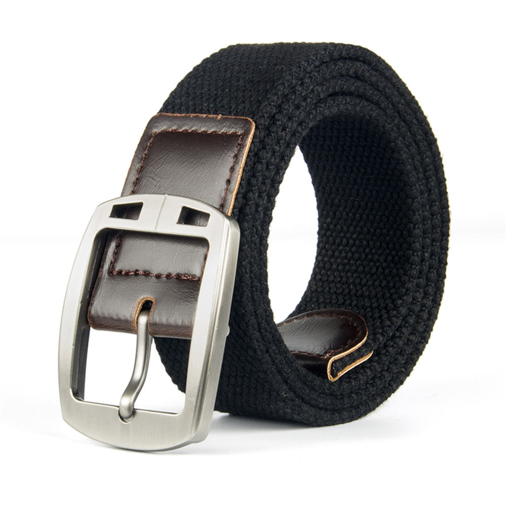 Ceinture pour hommes et femmes, boucle à aiguille, ceinture en toile, ceinture cargo décontractée, version coréenne de la marée, étudiant masculin, ceinture d'extérieur pour jeunes