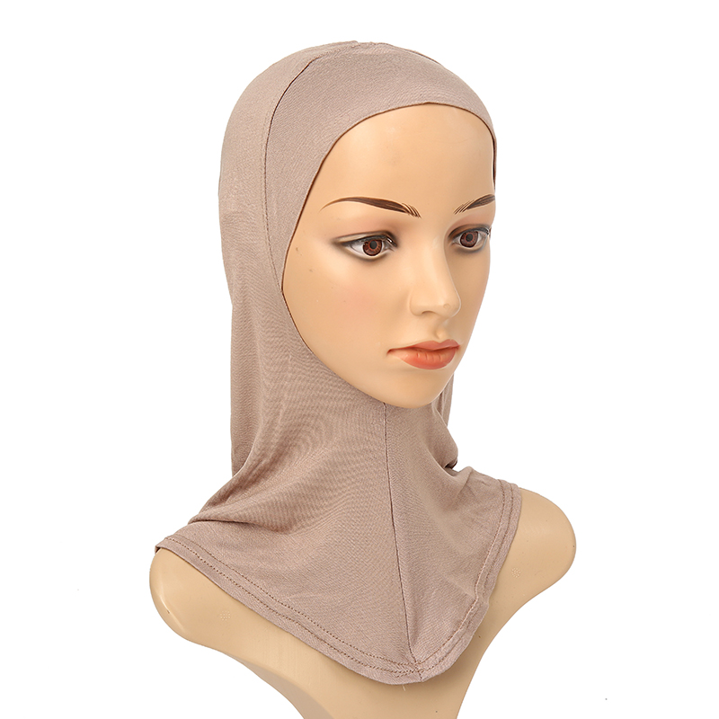 Sous-écharpe capuchon intérieur os Bonnet Hijab Turban Modal extensible couverture complète cou femmes musulmanes Ninja chapeau foulard enveloppement islamique Amira