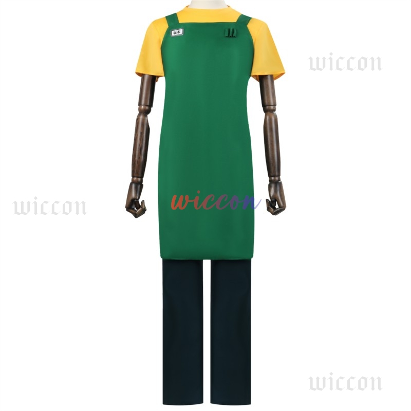 Costume de Cosplay Anime Sakamoto & Days Taro Sakamoto, tablier, perruque, uniforme de fête d'halloween pour femmes et hommes