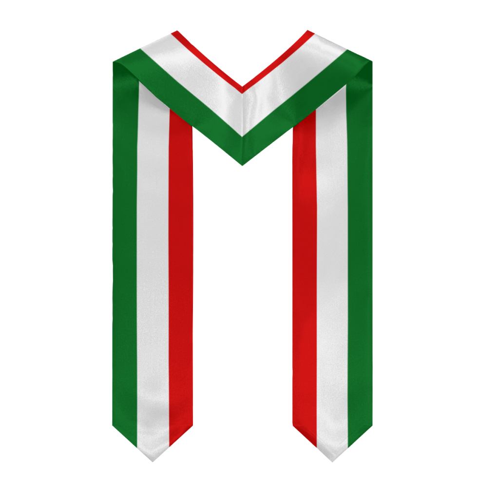 Plus de conception châle de remise des diplômes drapeau du Somaliland et drapeau des États-Unis étole ceinture étude d'honneur à bord des étudiants internationaux