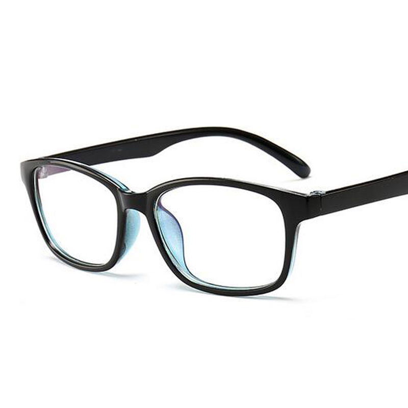 Lunettes de myopie à monture noire-1.0 -1.25 -1.50 -1.75 -2.0 -2.5 -3.0 -4.0 femmes hommes fini lunettes de vue courte